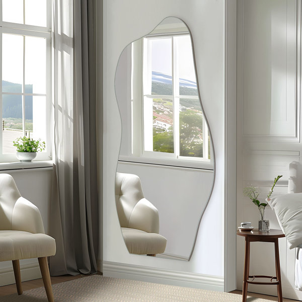 Ebern Designs Asymmetrical Wall Mirror & Reviews | Wayfair